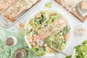 Caesar Salmon Salad – 5-1