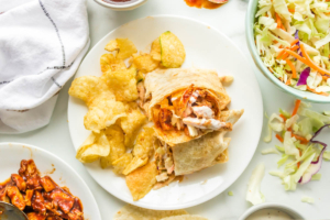 Barbeque Chicken Wraps-5-1