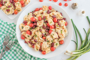 Spinach Tortellini with Kidney Beans – 5-1