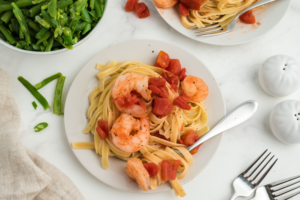 Zesty Fettuccine and Shrimp-5-1