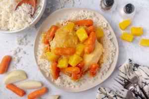Sweet _ Sour Chicken Over Rice – 5