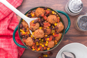 C) Slow Cooker Mexican Meatball Stew – 5