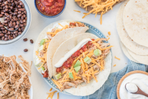 Slow Cooker Cool Ranch Chicken Tacos – 5-1