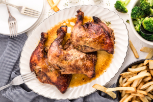 Slow Cooker Raspberry Chicken Legs – 5