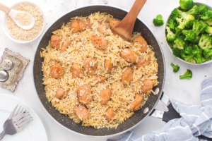 E) Skillet Chicken Sausage and Orzo – 5