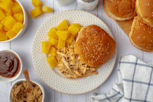 Slow Cooker Shredded Chicken Sandwiches – 5