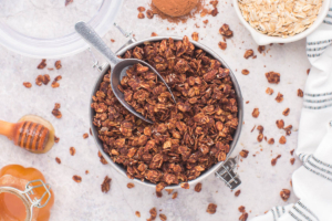 A) Baked Chocolate Granola – S
